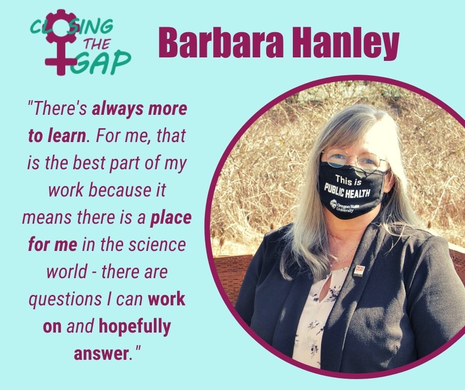 Meet March 2021 Closing the Gap Featured Role Model: Barbara Hanley