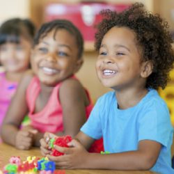 children learning