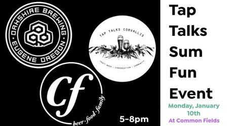 tap talk event poster