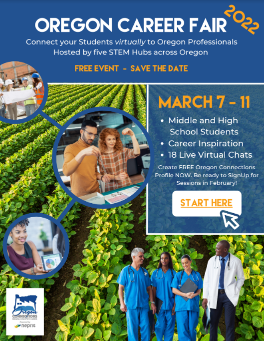 oregon career fair flyer