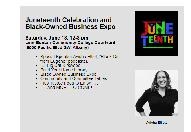 Juneteenth Expo flyer