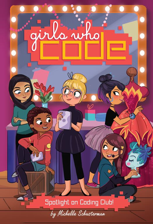 Book Title: Girls who Code: Spotlight on Coding Club!