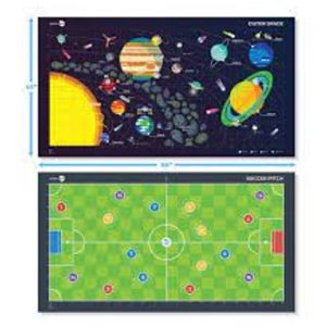 Sphero Code Mat: Space and Soccer themes