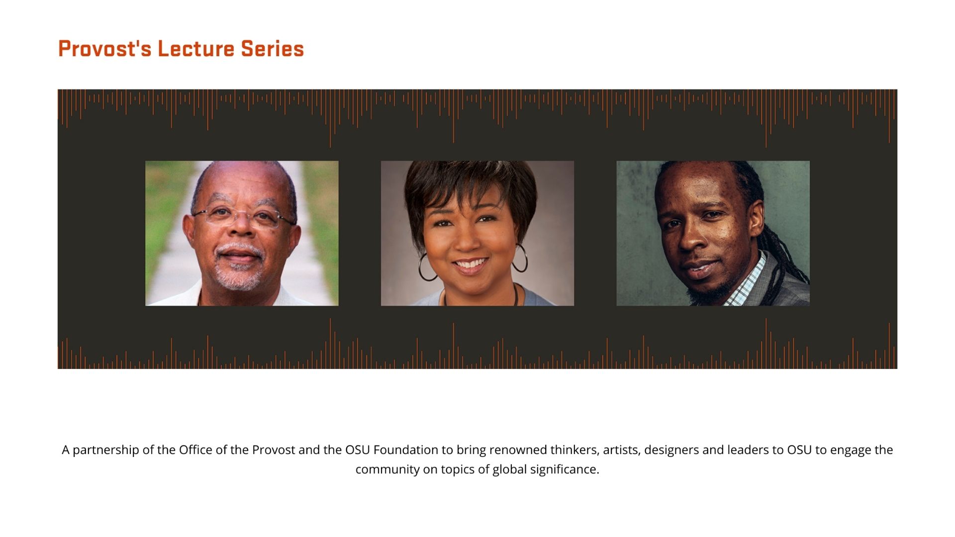Oregon State University Provost Lecture Series