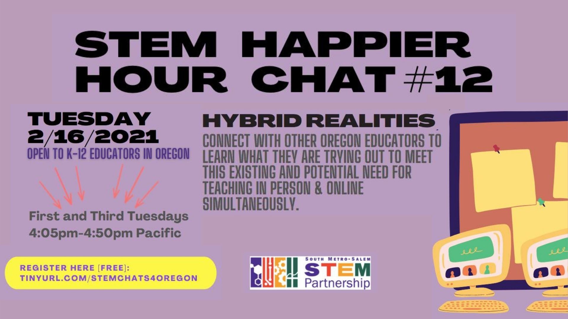 STEM Happier Hour Chat