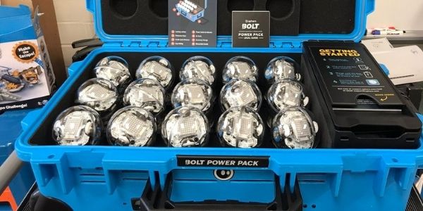 The Sphero Bolt Power Pack is part of our Lending Library