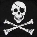 Pirate skull and crossbones is the logo for Scalawags 1359