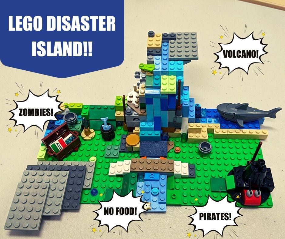 Student design for the LEGO Disaster Island Challenge